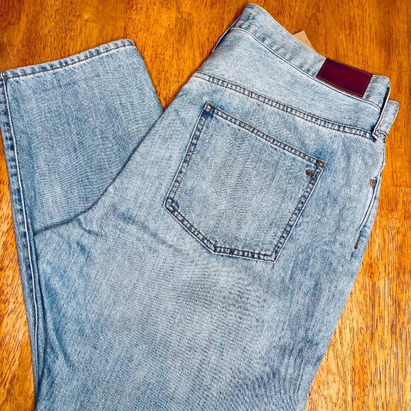MADEWELL Women's The Perfect Vintage Jean in Banner Wash Size 34 NWT - Picture 2 of 7